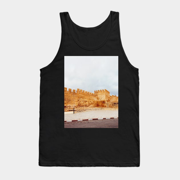 Old City Wall in Fes (Morocco) Tank Top by visualspectrum